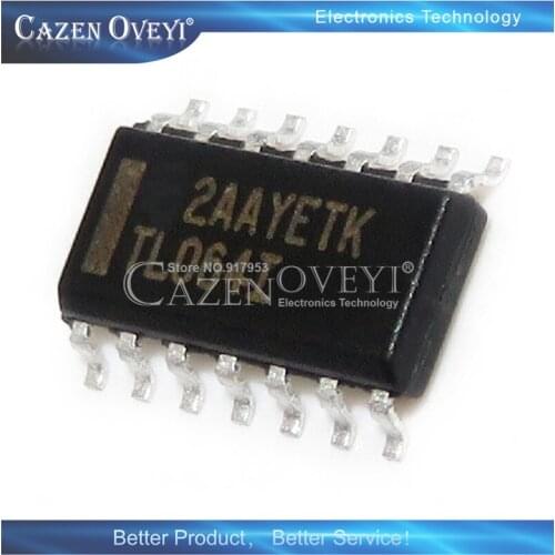 10piece TL064CDR TL064C TL064I TL064 SMD SOP-14 Quad Operational Amplifier new original In Stock