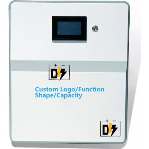 7.5KWh Power wall 48V 150Ah Lithium home battery for solar system support hybrid on/off-grid RS485 CANbus communication