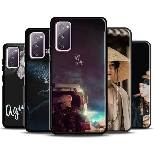 Agust D Suga Case For Samsung Galaxy Note 20 Ultra Note 9 10 S10e S8 S9 S10 S21 Plus S20 FE Coque