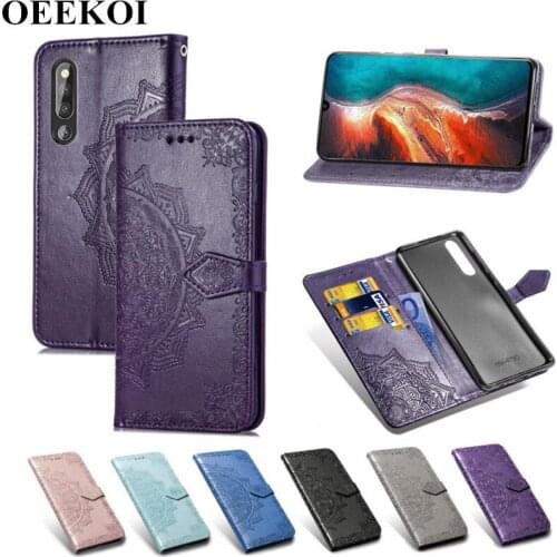 OEEKOL Datura Flower Flip Cover Leather Case for Huawei P30/Nova 3i/Mate 20 Pro/Y6 2019/Y5 2018/Y3 2017/P20 Pro/P10 Lite/P8 Lite