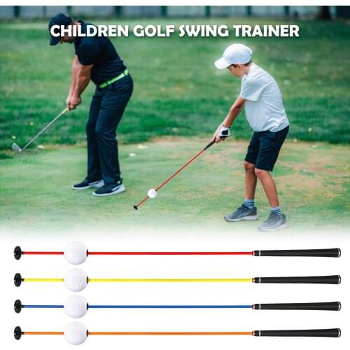 Children Golf Swing Trainer Golf Alignment Stick Golf Practice Training Aid Golf Practice Sports Equipment Training Accessories