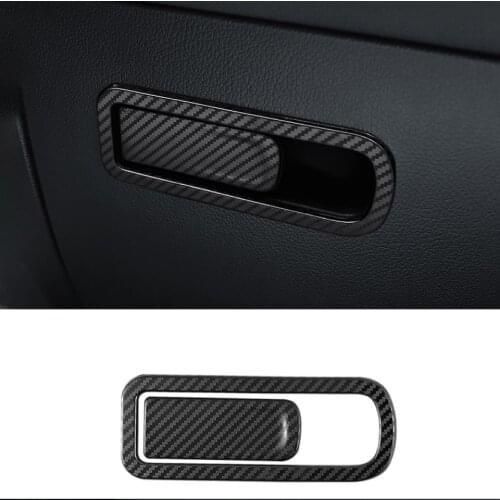 Car Interior Decoration Glove Storage Box Handle Cover For Mercedes Benz Class A B CLA GLA GLB W177 W247 X247 C118 2020-21