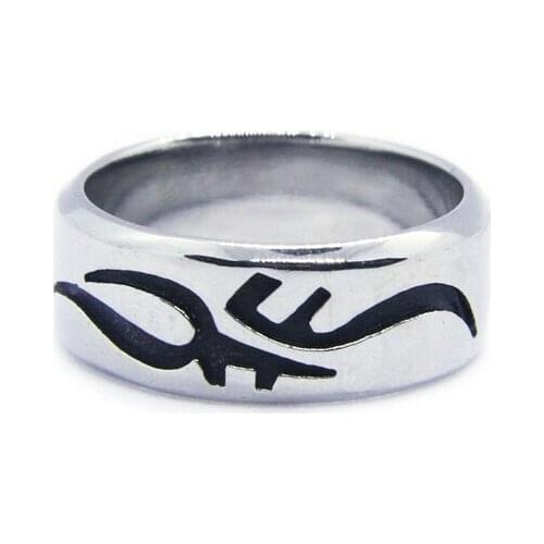 Round Simple Band Ring 316L Stainless Steel Hot Mens Polishing Punk Cool Ring