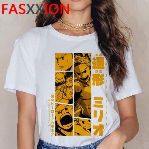 My Hero Academia Bakugou Boku No Hero Academia summer top men couple kawaii print 2021 casual clothes aesthetic
