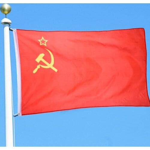 New USSR Flag the USSR National Country Flag Hanging Banner for Festival Celebration Events Activity so on 90*150cm