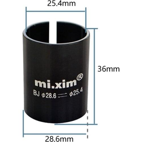 Bicycle Ahead Stem Reducer Conversion Variable Ring 28.6-25.4mm Aluminum Alloy