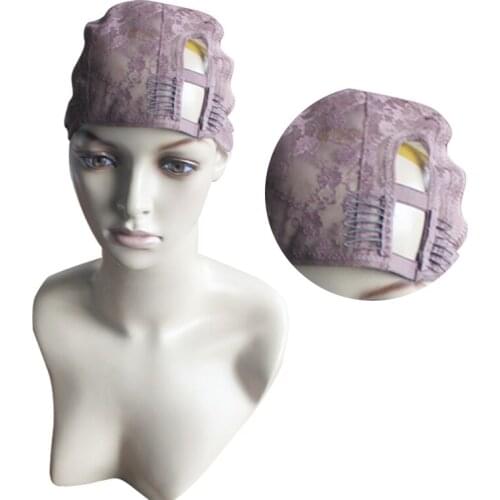Adjustable wig cap swiss lace full lace wig cap wig weave net cap for making wigsswiss lace for wig making