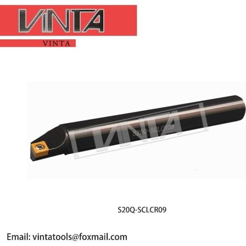 S08K/S10K/S12M/S16Q-SCLCR06/09 CNC Lathe Turning Tool Holder Boring Bar Matching Inserts CCMT