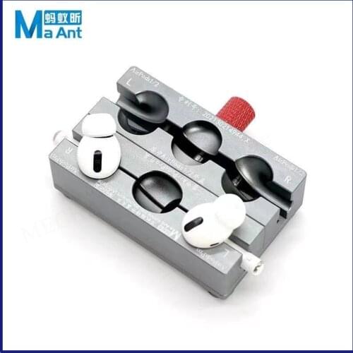 MaAnt P1 Rotating Headphone Repair Open Cover Fixture for Airpods pro 1 2 Headset Wireless Headphone Cover Separating Repair