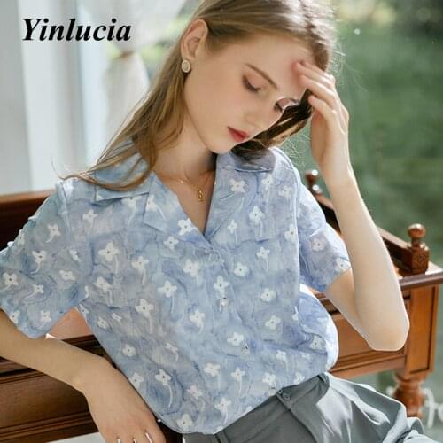 Yinlucia Womens White Shirts