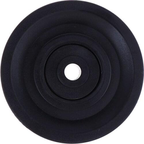 1 Pc 90mm Diameter Wearproof Nylon Bearing Pulley Wheel Cable Gym Fitness Equipment Part
