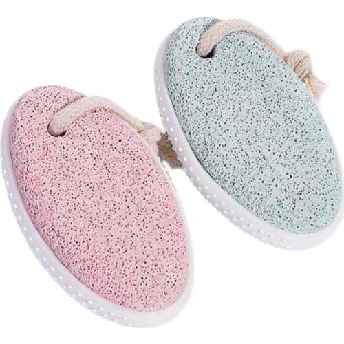 1PC Foot Stone Pedicure File Exfoliating Natural Lava Stone Tank Foot Massage Pumice Exfoliates Calluses Foot Skin Care Tool