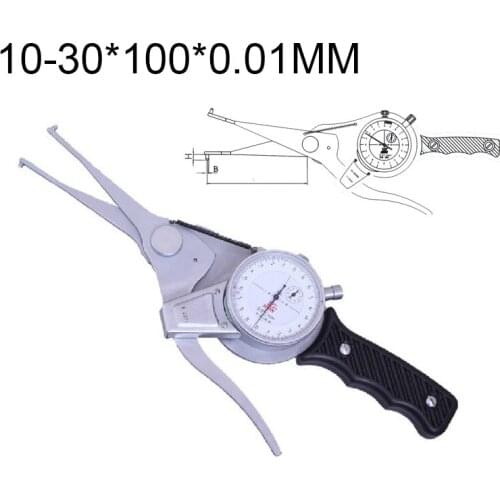10-30*100*0.01MM Inside Snap Gauge Dial Internal Caliper Gauge Calipers For Internal Diameter
