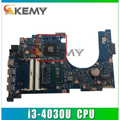 Akemy laptop Motherboard For ACER Aspire VN7-571 i3-4030U Mainboard 14205-1 SR1EN N15S-GT-B-A2 DDR3