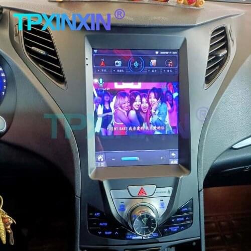 Android 11.0 Carplay 6+128G Tesla Style Screen For Hyundai Azera 2011+ Car Stereo GPS Navigation Auto Multimedia Player Headunit
