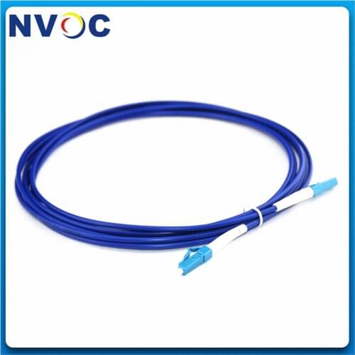 50M Armored Fiber Patch Cord Simplex Fber SM SC LC FC Armored FTTH Jumper 1core 50Meter Optical Fibre Singlemode cable