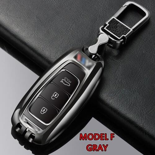 Car Key Cover Case Key Shell For Hyundai Creta LA FESTA Solaris Azera Grandeur Palisade Ensino Veloster Kona HB20 Avante IX25