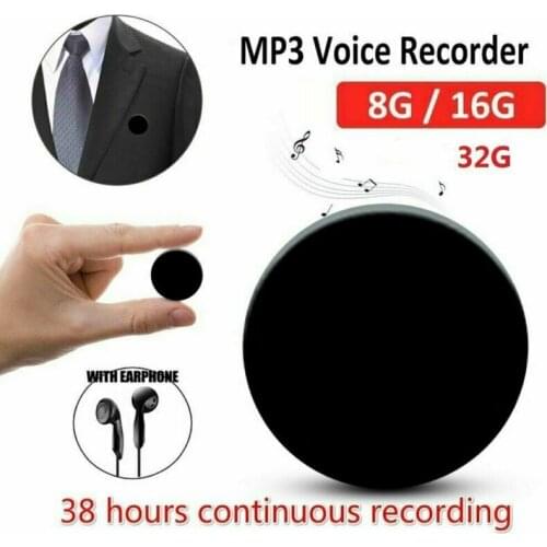 Voice Recorder Professional HD Noise Reduction HIFI MP3 Player Digital Audio Recorder 68H Standby WR Digital