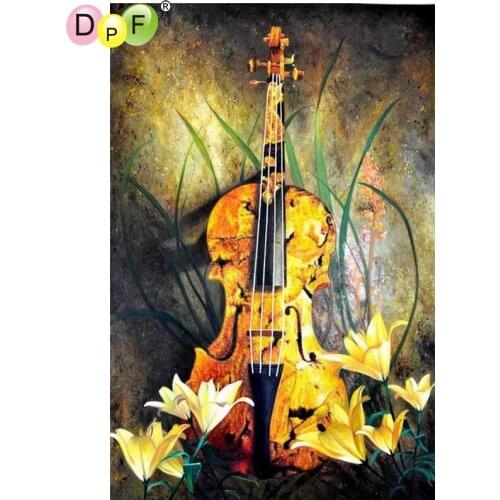 DPF DIY Jean and flowers 5D diamond mosaic square home decor diamond embroidery crafts diamond painting cross stitch needlework