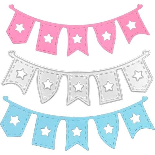 Julyarts Happy Birthday Metal Dies for Card Making New for 2021 Crafts Embossing Cut Dies Paper Cutting Templates