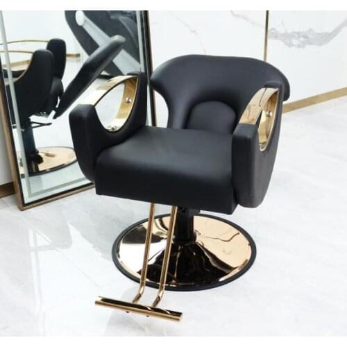 Barbers chair disc lift can be put down barber chair hair salon special hair chair barber chair foot