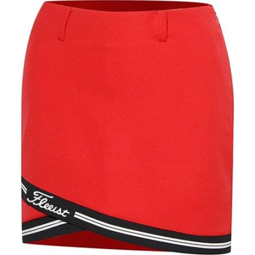 Summer New Golf Dress Womens Short Skirt Breathable Slim Outdoor Sports Leisure Skirt Light Proof Skirt