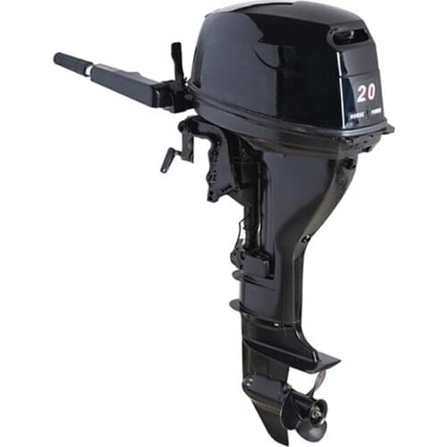 20 Horsepower Boat Outboard Engine Water-cooling System Gasoline Fuel Motor 4 stroke Outboard Motor For Inflatable Boat 14.7KW