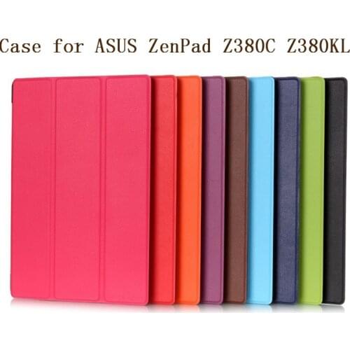Magnet Smart Leather Cover Stand Case for Asus Zenpad 8.0 Z380 Z380C Z380KL Tablet Leather Cover Stand Case for Asus Zenpad 8.0