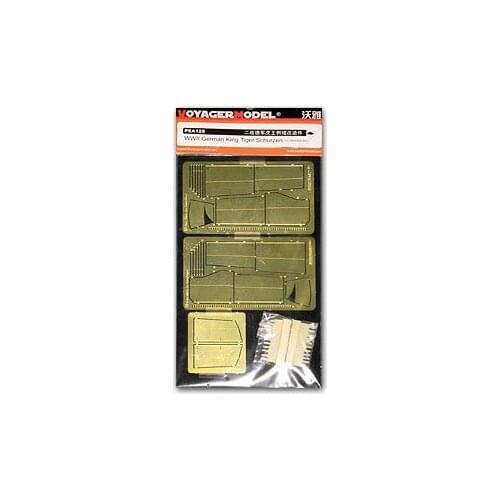 KNL HOBBY Voyager Model PEA125 Tiger King heavy truck with side skirts to upgrade metal etching pieces (Veyron used)