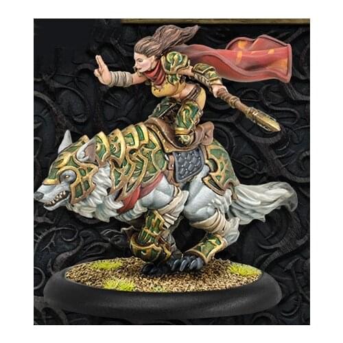 Model kit resin kit Avatars of War 50mm Hordes tribe Oberos Kaya the Wildheart