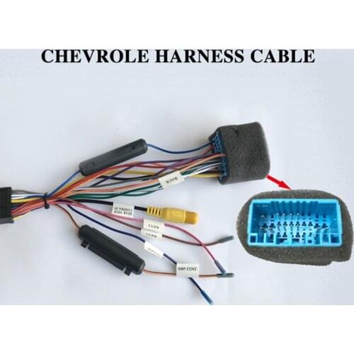 New Hot Special ARKRIGHT Wiring Harness Cable For Chevrolet Radio Head Unit Adaptor
