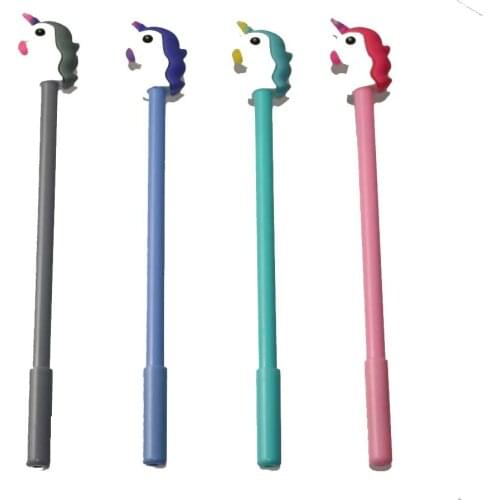 Kawaii Cartoon Optional Many Unicorn Gel Pen Student Signature Pen Writing Pen Stationery Office For School 2020