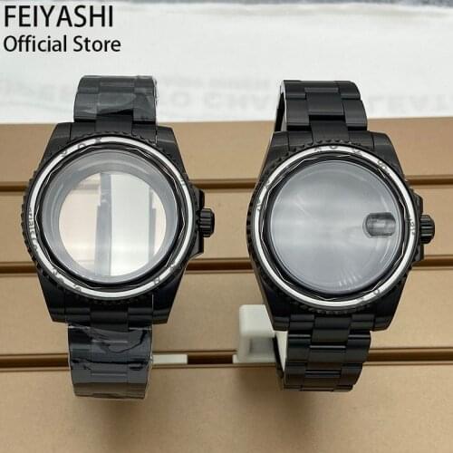 For nh35 nh36 28.5mm dial movement Mens watches 316L Stainless Steel case Watchband strap Bracelet Sapphire Glass Submariner