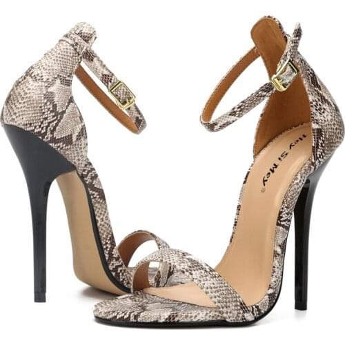 Women Patent Leather Pointed Toe Gladiator High Heel Stiletto Sandals Sexy Ladies Dress Sandal Shoes Size 44 Womens Shoes