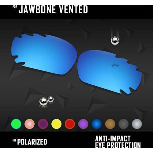 OOWLIT Lenses Replacements For Oakley Jawbone Vented Sunglasses Polarized - Multi Colors
