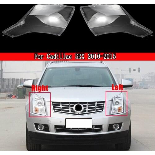 Car Replacement Headlight Clear Lens Headlamp Clear Headlamp Shell Lampshade Cover Coupe Convertible For Cadillac SRX 2010-2015