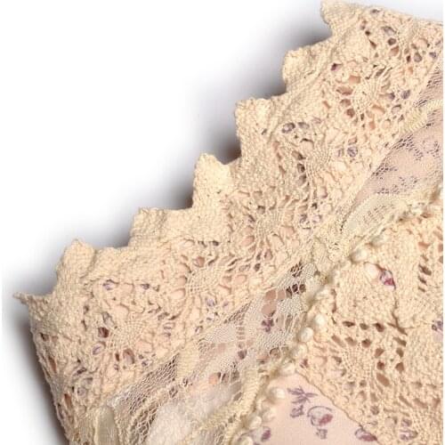 Vintage Lace Patchwok Long Sleeve Print Irregular Spring Summer Autumn Clothing Elegant Dress Women Slim Fashion Dresses