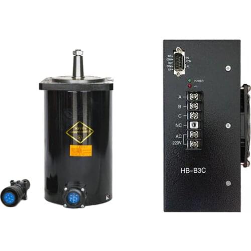 130BYG350A three-phase hybrid stepper motor 37Nm stepper motor cone shaft / straight shaft stepper drive HB-B3C