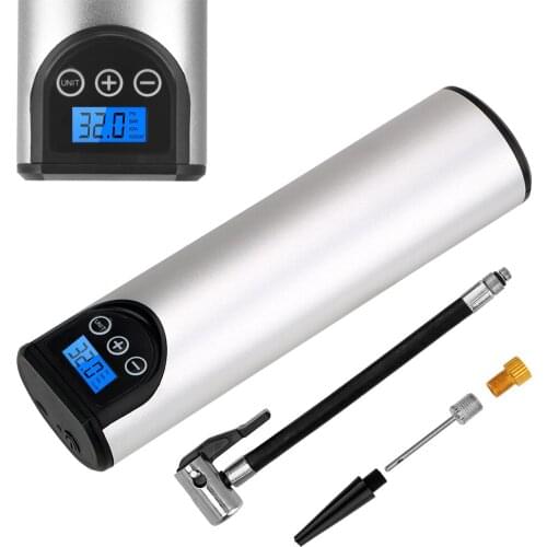 150PSI Rechargeable Air Pump DC 12V Tire Inflator Cordless Compressor Digital Car Tyre Pump for Car Bicycle Tires Balls Portable