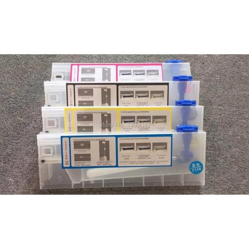 6pcs 220ml empty cartridge use for Roland/Mimaki/Mutoh and other printer bulk ink system CISS cartridge