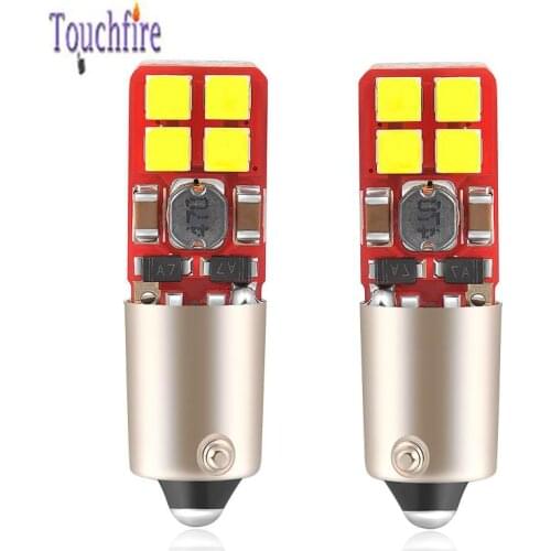 100Pcs/Lot BA9S BAX9S BAY9S H21W T4W H6W 12V Canbus Car Bulbs Clearance Plate Auto Lights 3030-8SMD Drop Shipping
