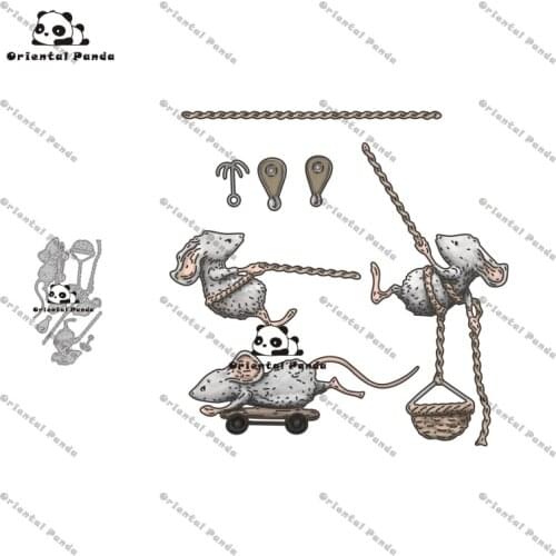 New Dies 2020 Rat rebels Metal Cutting Dies diy Dies photo album cutting dies Scrapbooking Stencil Die Cuts metal dies