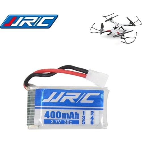 JJRC Original Battery JJRC H31 Spare Parts 3.7V 400mah 30C Battery H31 Lipo battery 3.7 v 400ma For JJRC H31 with XH2.54 plug