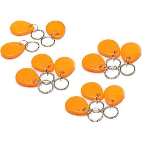 Blank rfid 125khz ring em4305 T5577 5200 keytag 100 pcs for duplicate
