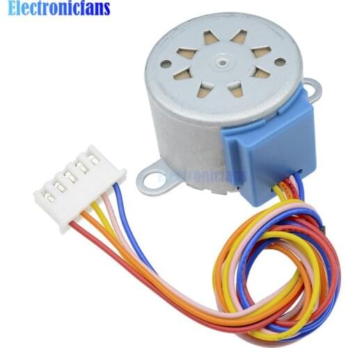 ULN2003 5V 4-phase 5-wire Stepper Motor Gear Motor 28BYJ-48-5V,Micro Mini Electric Step Motor for PIC 51 AVR