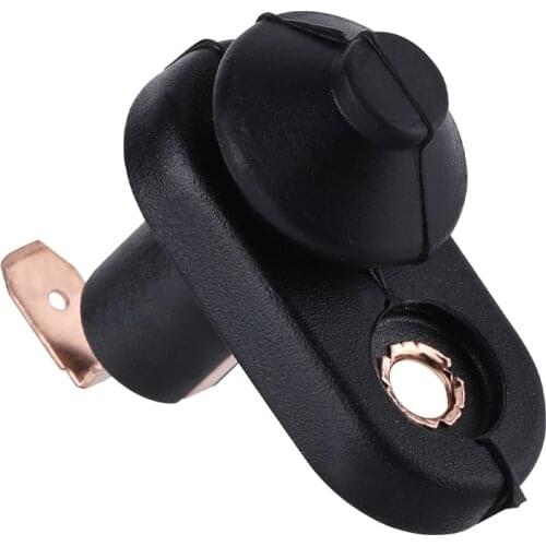 Universal Car 12V Courtest Light Door Switch Button Alarm Bonnet Boot Glove Box 700836705970