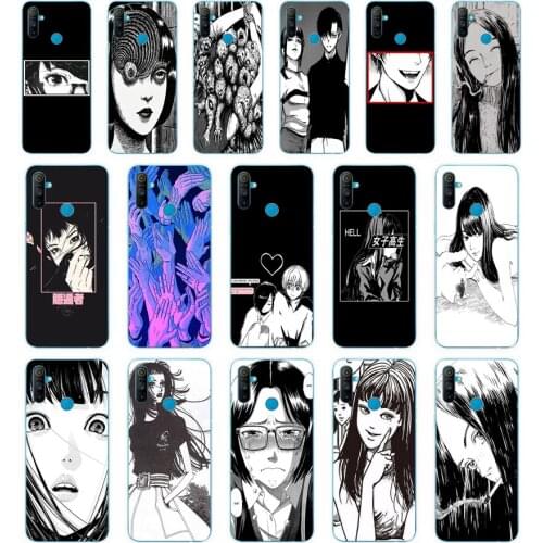 42 Japanese horror comic Tomie gift Soft Silicone Tpu Cover phone Case for OPPO A1K A5S A7 AX7 A5 A9 2020 Realme C3 Case