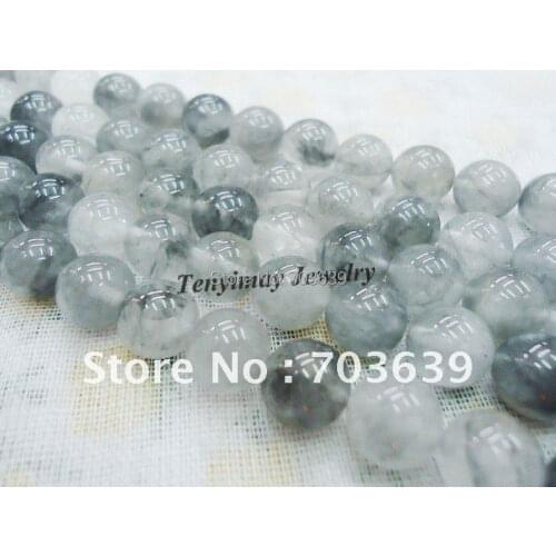 5 strands 8mm crystal beads fit jewelry DIY, nature round crystal loose beads fit charm bracelet, necklace, jewelry accessory