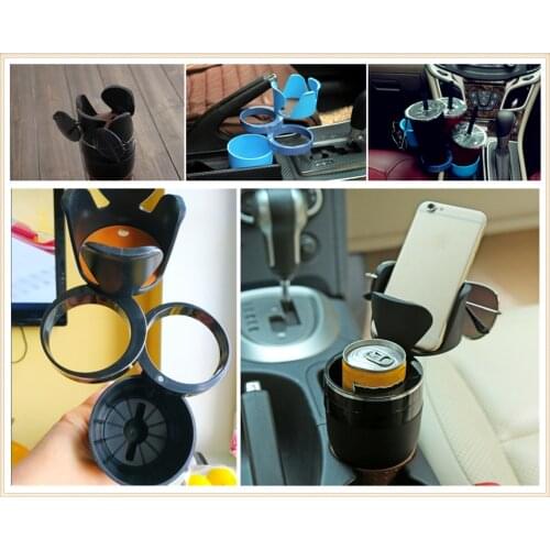 Auto multi-function personality creative car cup holder mobile phone for VW Volkwangen MK7 Golf 7 Skoda Octavia A7 CC Tiguan