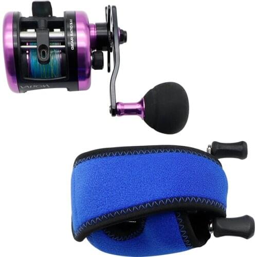 JK Bait Casting Fishing Wheel Bags Protective Case Lure Sea Boat Trolling Fishing Reel Bag